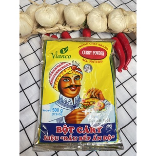 Bột cary / bột cari ông già ấn hiệu vianco 500gram