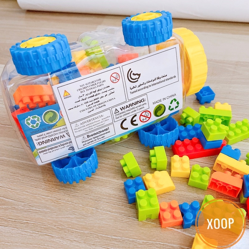 SALE !!! ĐỒ CHƠI ! HỘP XE  LEGO XẾP HÌNH 82 CHI TIẾT NHỎ CHO BÉ (SP001827 ) SHOP PHÚC YẾN