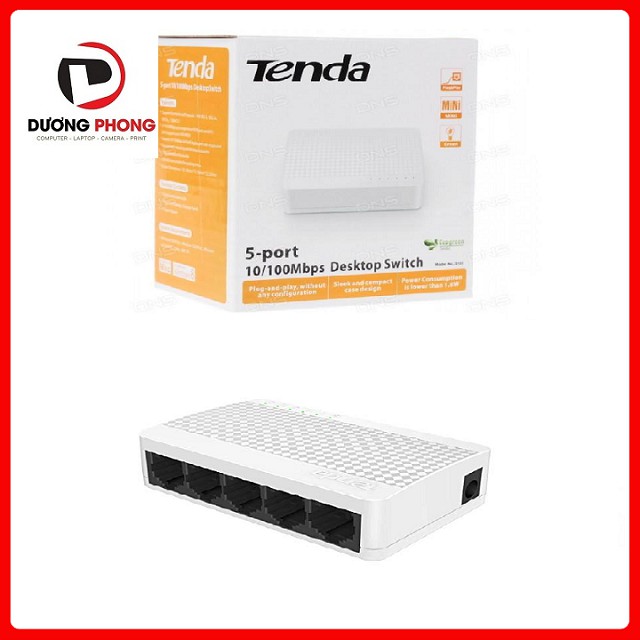 Bộ chia mạng switch Tenda S105 5Port Chính Hãng