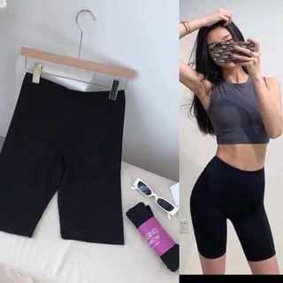 Quần legging đùi YOGA ,Quần lửng ngố biker nâng mông co giãn 4 chiều slimfit