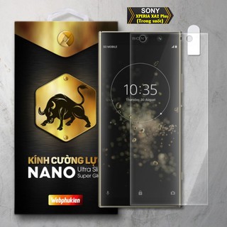 Kính cường lực cho SONY XPERIA XA2 PLUS (TRONG) hiệu webphukien