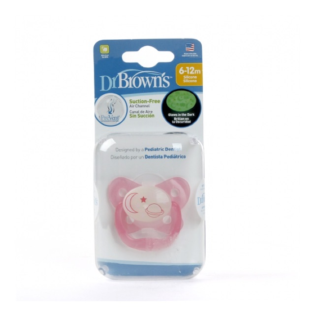Ty ngậm phát sáng đêm 6-12m Drbrowns