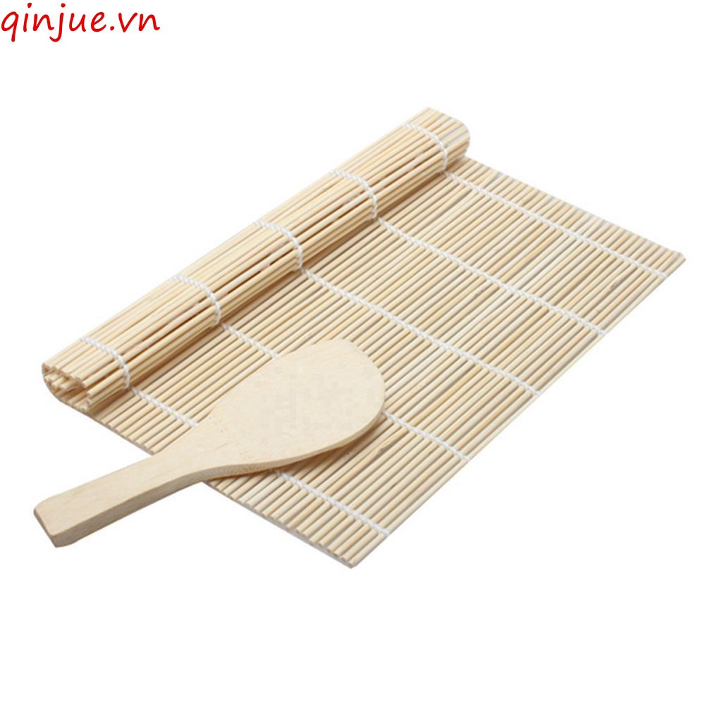Sushi Rolling Roller Bamboo Material Mat Maker DIY Rice Paddle Cooking Tools