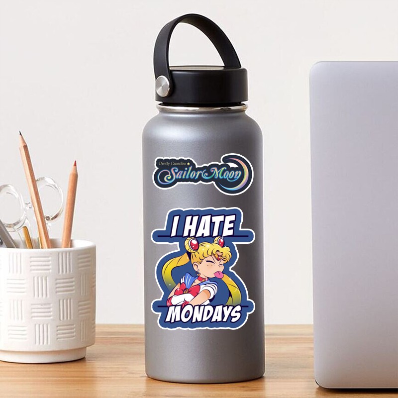 Sticker Thủy Thủ Mặt Trăng Sailor Moon | Hình Dán Chống Thấm Nước | STK54 |  Sticker Dán Mũ Bảo Hiểm Điện Thoại Laptop