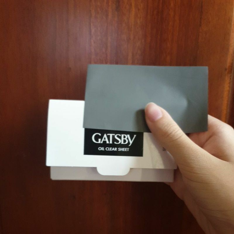 Giấy thấm dầu GATSBY Nhật ( ảnh thật)