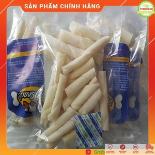 Xương gậm da bò và sữa 🐕 FREESHIP 🐕 THT MS: 767 Pet Snack bánh thưởng xương gậm da bò sạch răng cho chó