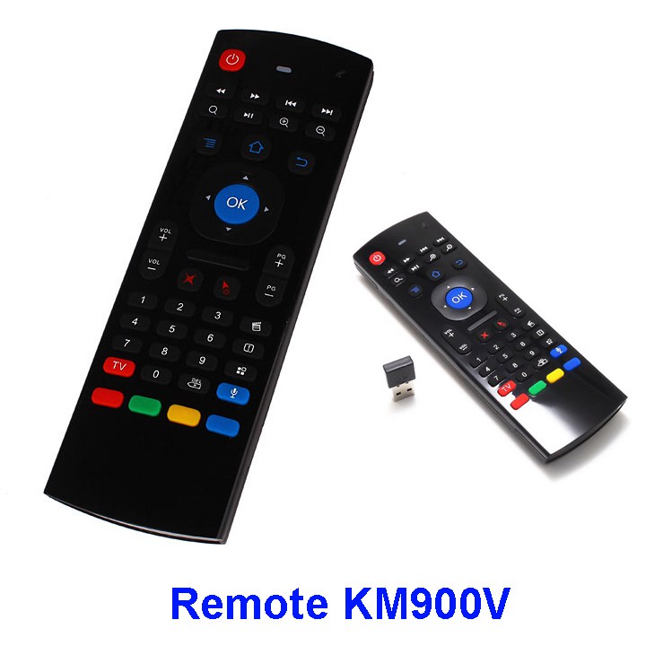 [Mã ELFLASH5 giảm 20K đơn 50K] Chuột bay Air Mouse kiêm Remote KM900V tích hợp giọng nói