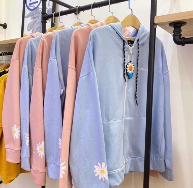 Áo khoác nỉ unsiex form rộng Chữ A nam nữ ulzzang Wind | BigBuy360 - bigbuy360.vn