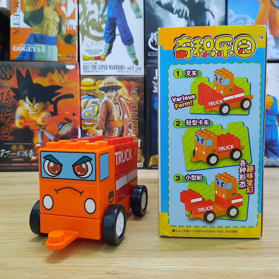 Đồ chơi lắp ghép Chichi land cho trẻ em mô hình xe tảI TRUCK bằng nhựa cao cấp