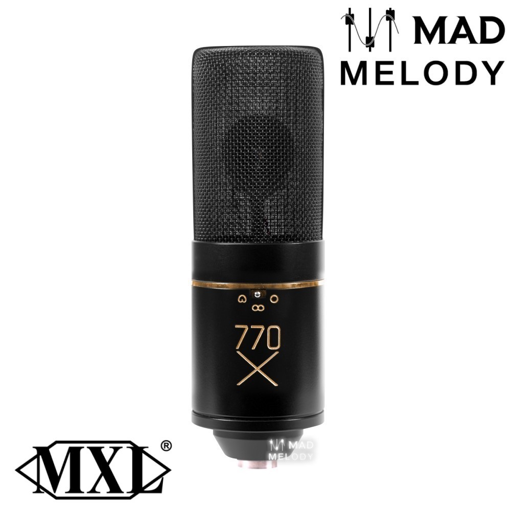 MXL 770X Multi-Pattern Condenser Microphone (bộ micro kèm dây mic, shockmount, màng lọc âm, NEW & ch