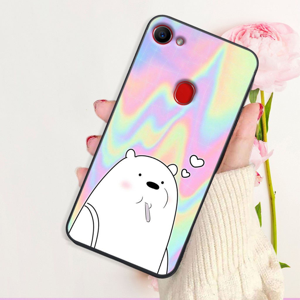 Ốp lưng điện thoại OPPO F5 - F5 YOUTH - F7 in hình gấu dễ thương - Doremistorevn