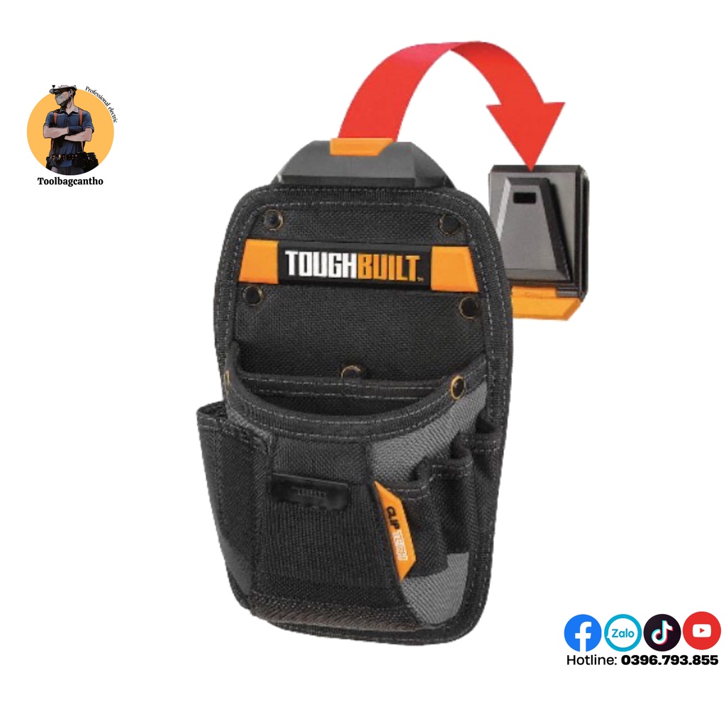 TÚI ĐỒ NGHỀ TOUGHBUILT TB-CTP-01026A
