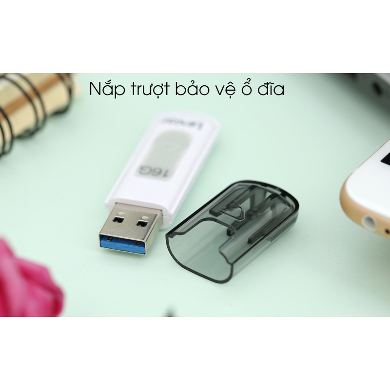 USB Lexar Jump Drive V100 32G USB 3.0 Có Tốc Độ Lên Đến 100MB/s - Chính Hãng Bảo Hành 36 Tháng