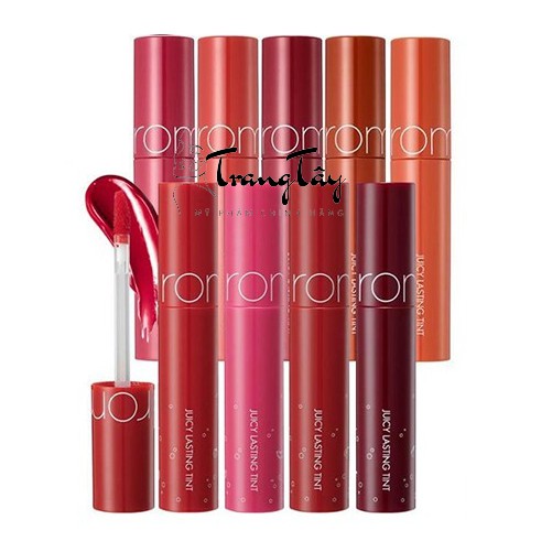 [New][4 màu mới 18-21] Son Tint Lì Romand Juicy Lasting Tint 5.5g