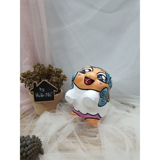 Heo đất handmade - bạch dương chibi