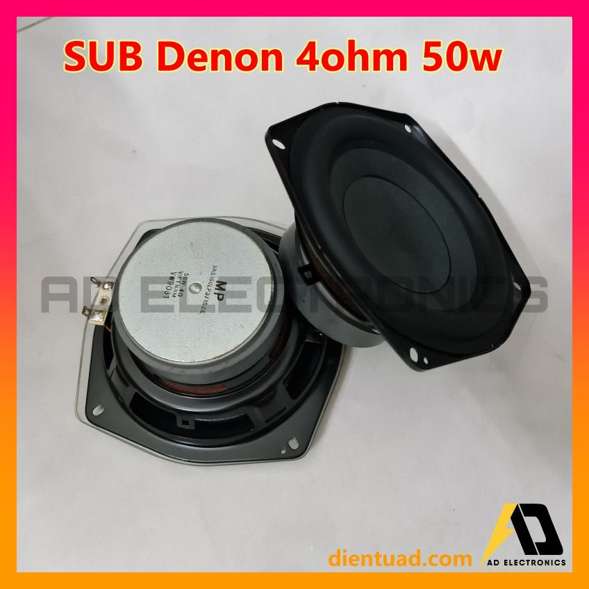Củ Loa Rời Denon 350 4ohm 50w bass 5.5 inch Lắp Loa Bookself Cực Hay,