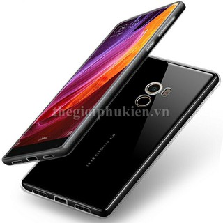 Ốp lưng Xiaomi Mi Mix 2 silicon dẻo trong suốt siêu mỏng 0.5 mm