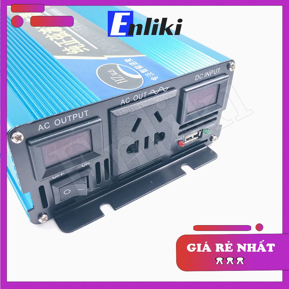 Bộ Kích Điện Inverter 12V 1200W Sin Chuẩn