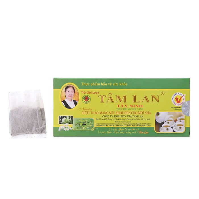 Trà thanh nhiệt Trà Tâm Lan 30 túi