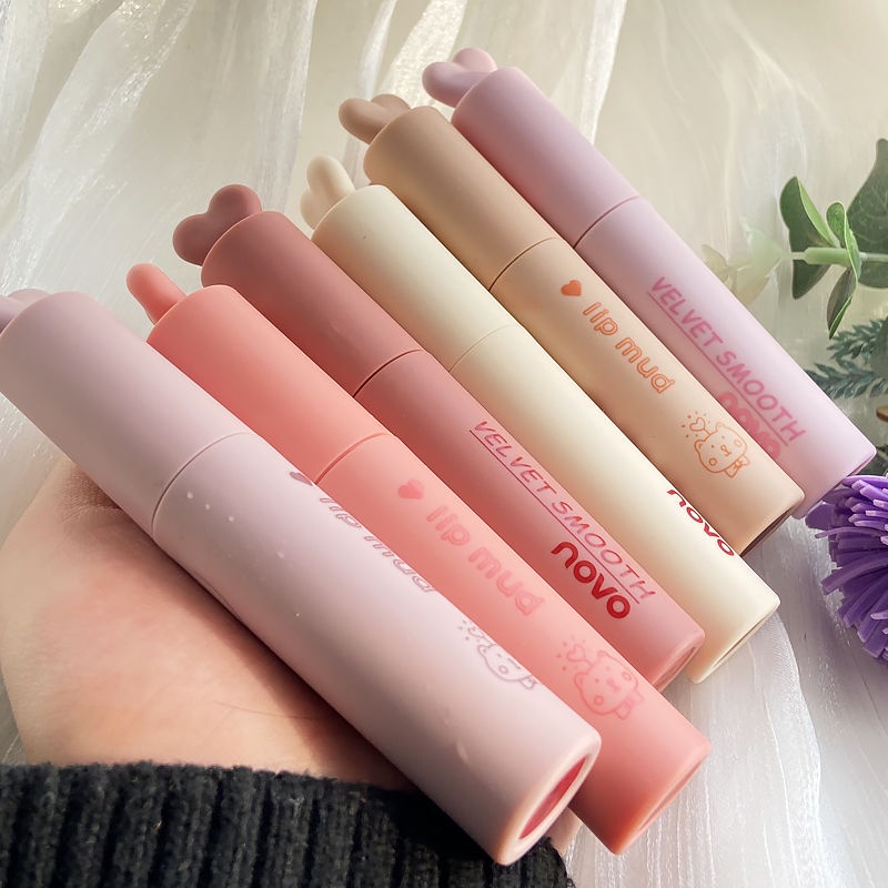 Son môi kiêm má hồng NOVO màu sắc lâu trôi cao cấp