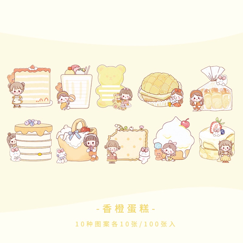 Sổ Tay Ghi Chú DIY Chống Dính Kiểu Nhật Bản Dễ Thương