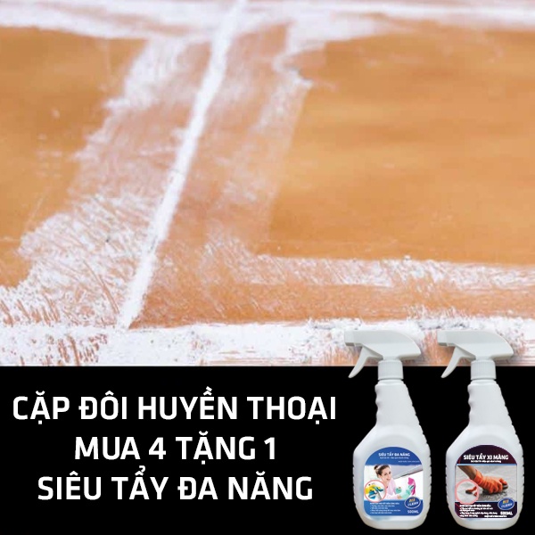 Siêu tẩy xi măng trên nền gạch đá, tẩy ron gạch Hi Clean - Nhập Khẩu Hàn Quốc - Loại cực mạnh