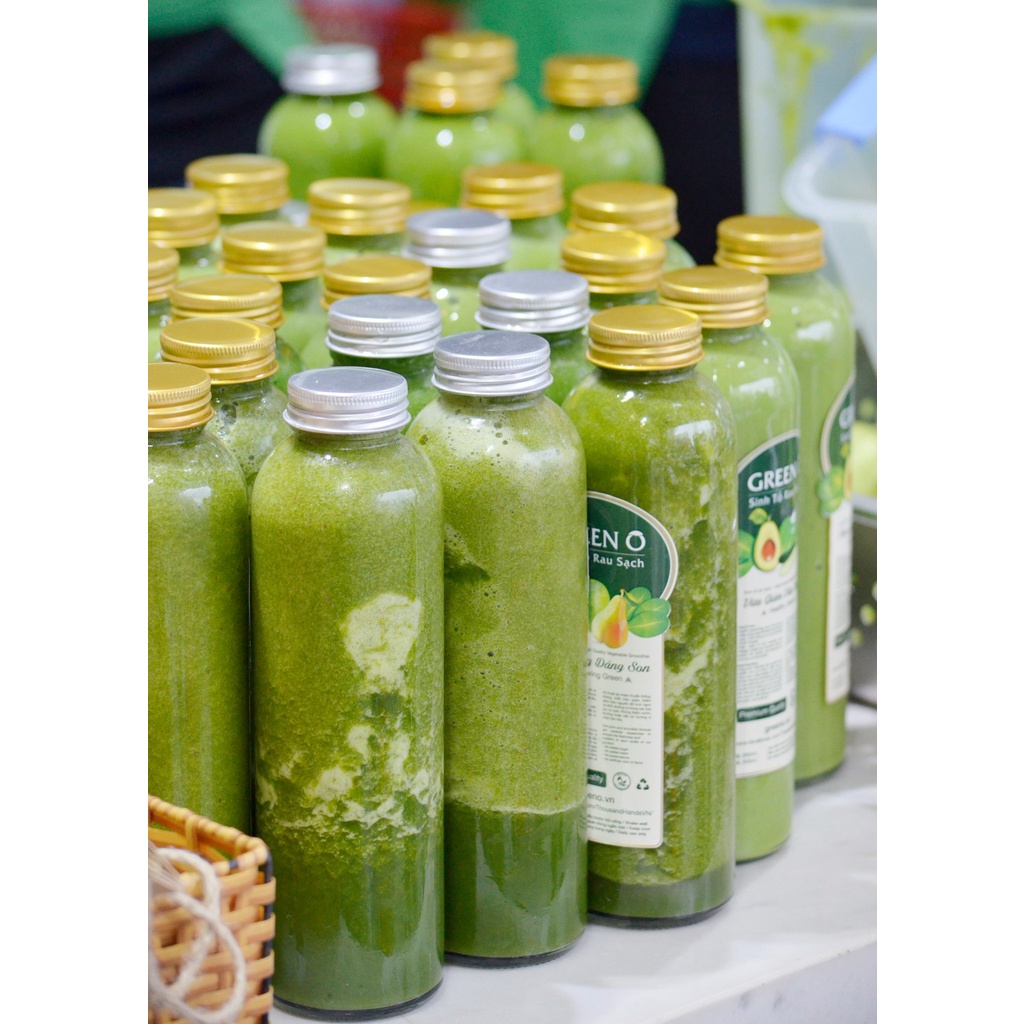 Chai Thủy Tinh nắp nhôm vặn 500ml  - Đựng sữa hạt, trà kombucha, nước ép, trà sữa,...