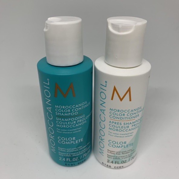 Dầu Gội Xả Duy Trì Màu Nhuộm Color Complete Moroccanoil 70mlx2