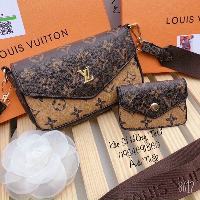 Set 2 Túi Đeo chéo in họa tiết pha màu hót hít ❣️Freeship❣️