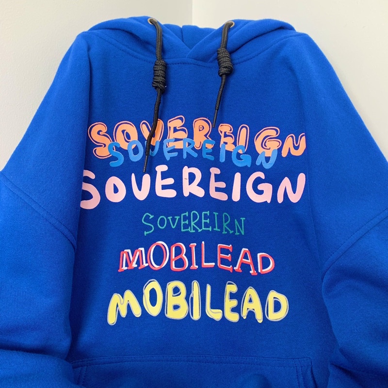 Áo hoodie nỉ bông unisex Homies liền mũ có túi in hình MOBI | BigBuy360 - bigbuy360.vn