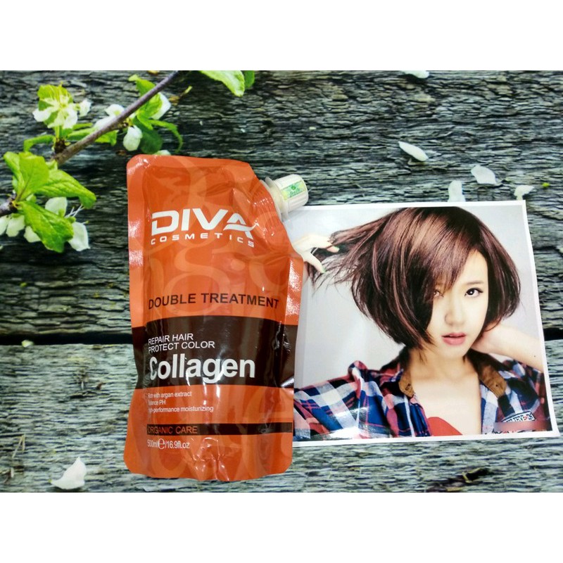 TÚI Ủ TÓC PHỤC HỒI DIVA COLLAGEN ( Chăm sóc – bảo vệ màu tóc )