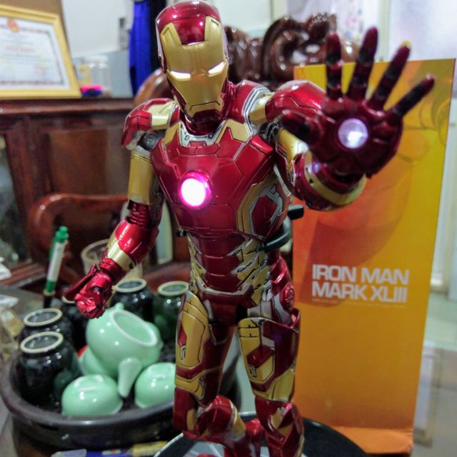 Mô hình đồ chơi Iron Man Mark 43 mk43 hãng hochoi Haocaitoy - Avengers