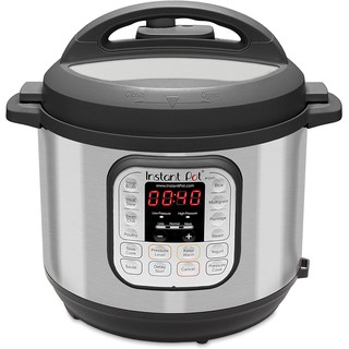 (Hàng Châu Âu) Nồi áp suất đa năng Instant Pot DUO60 5.7l, 7 in 1, 6qt 14 chương trình nấu tự động. điện 220V, 7 trong 1