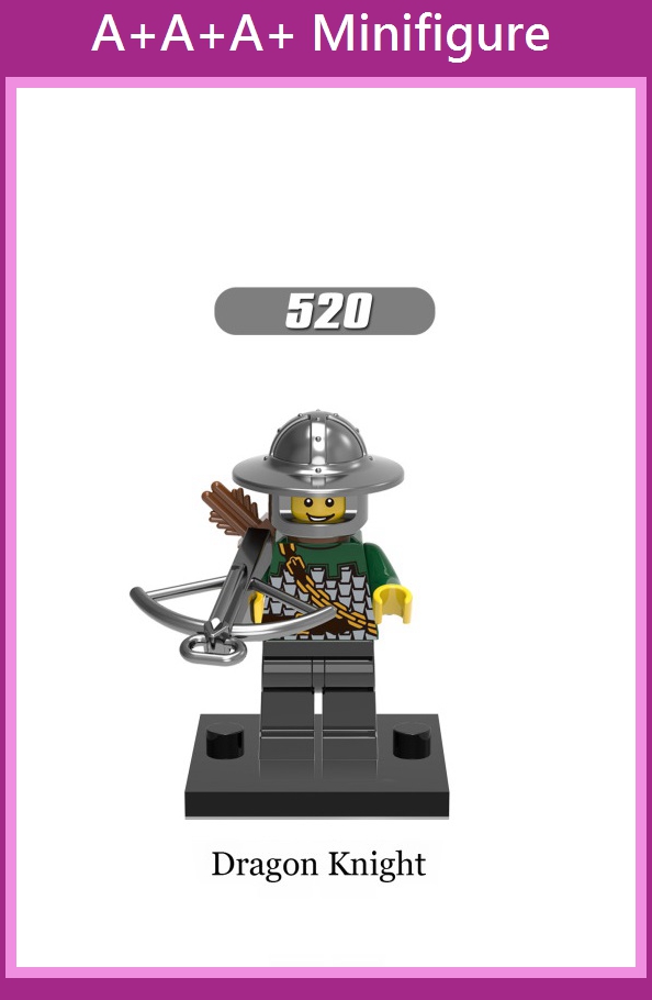 Bộ Lego Xếp Hình Hiệp Sĩ Trung Cổ X0148