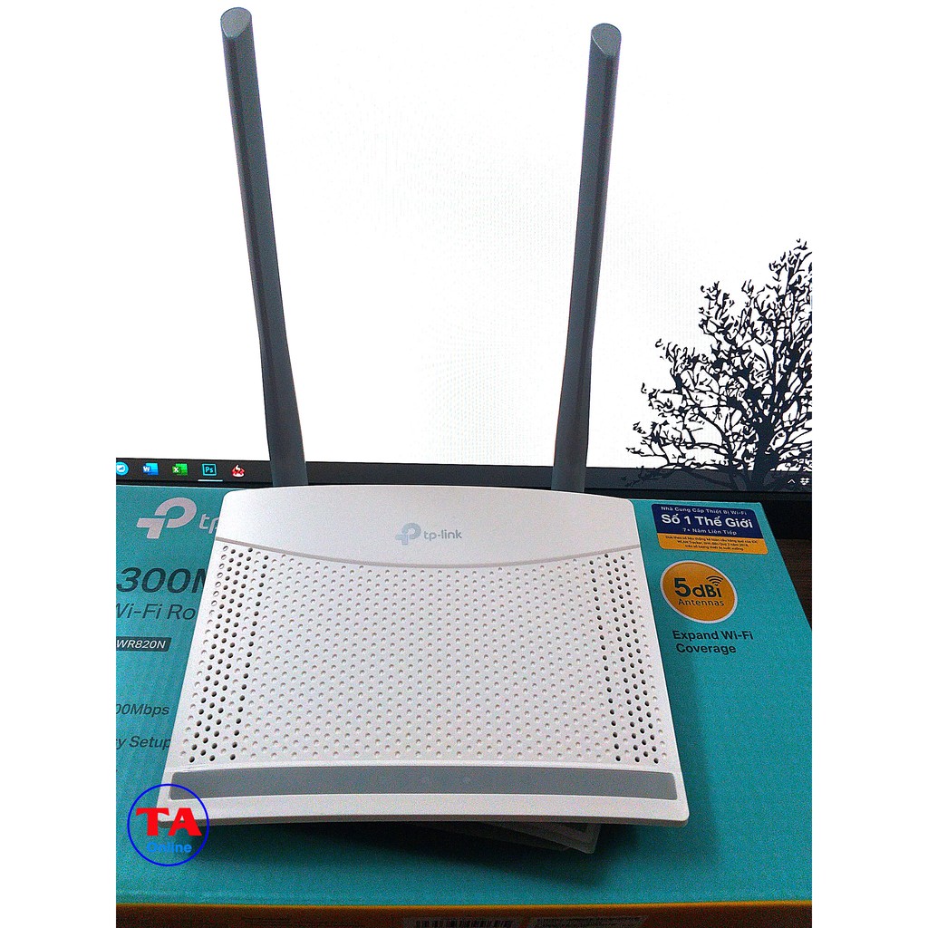 [Mã SKAMSALE03 giảm 10% đơn 200k] Bộ Phát Sóng Wifi TP-LINK WR820N tốc độ 300Mbps