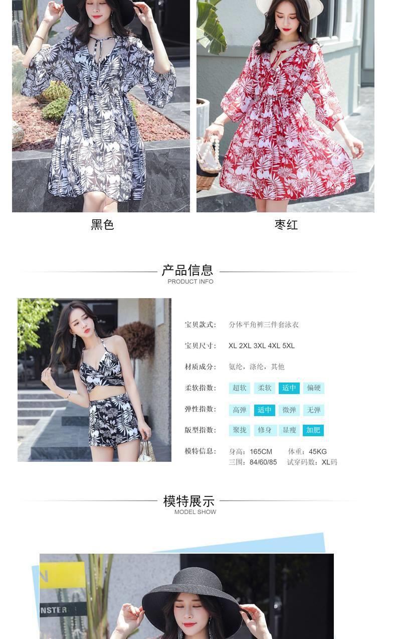 Bộ Đồ Bơi Ba Mảnh Plus Size Cho Nữ 100kg | BigBuy360 - bigbuy360.vn