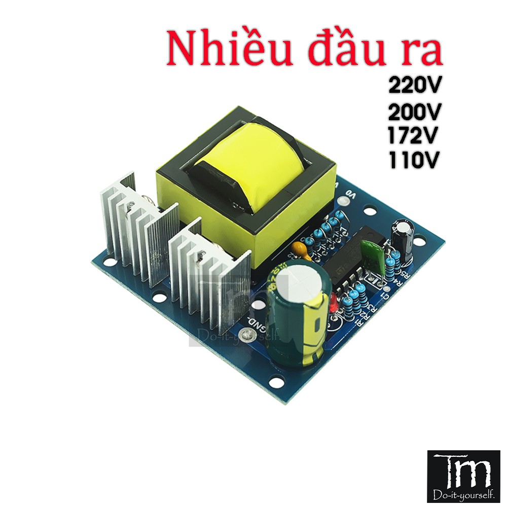 Mạch Tăng Áp 12 - 220V AC 150W Nhiều Đầu Ra