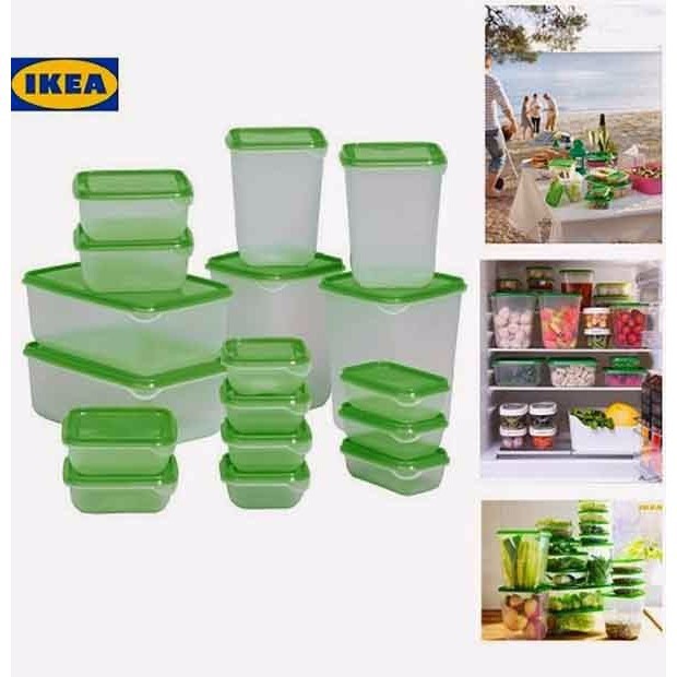 Bộ 17 Hộp Đựng Thức Ăn Cao Cấp