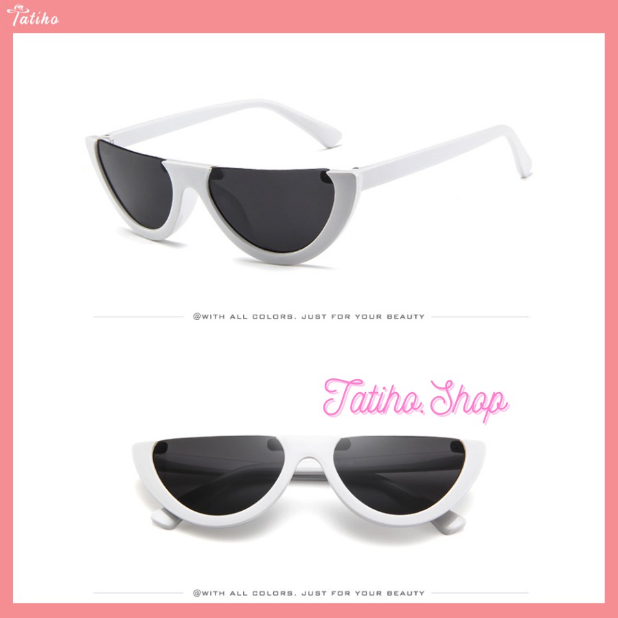 [HÀNG XỊN, GIÁ TỐT] Kính Râm (Kính Mát) Cao Cấp Nửa Gọng Nhựa Phong Cách Châu Âu - Carl Fitow - Mã MK019