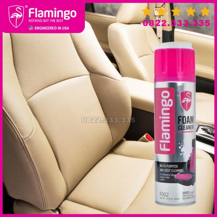 Bọt vệ sinh đa năng Flamingo Foam Cleaner F002 hàng chính hãng chất lượng cao Trendyhome.vn