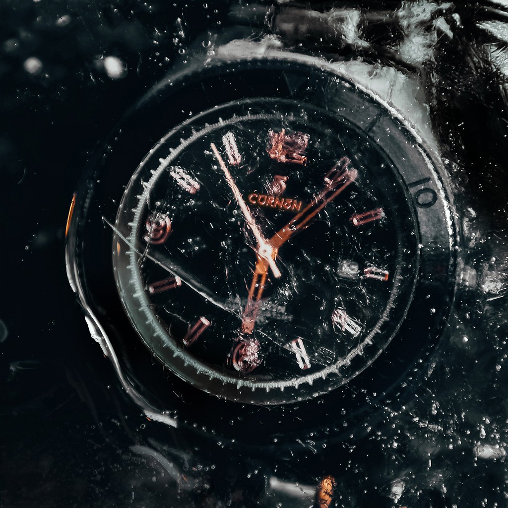 Đồng hồ nam Curnon Jackson Lava dây kim loại chính hãng - thiết kế thể thao, đếm giờ | BigBuy360 - bigbuy360.vn