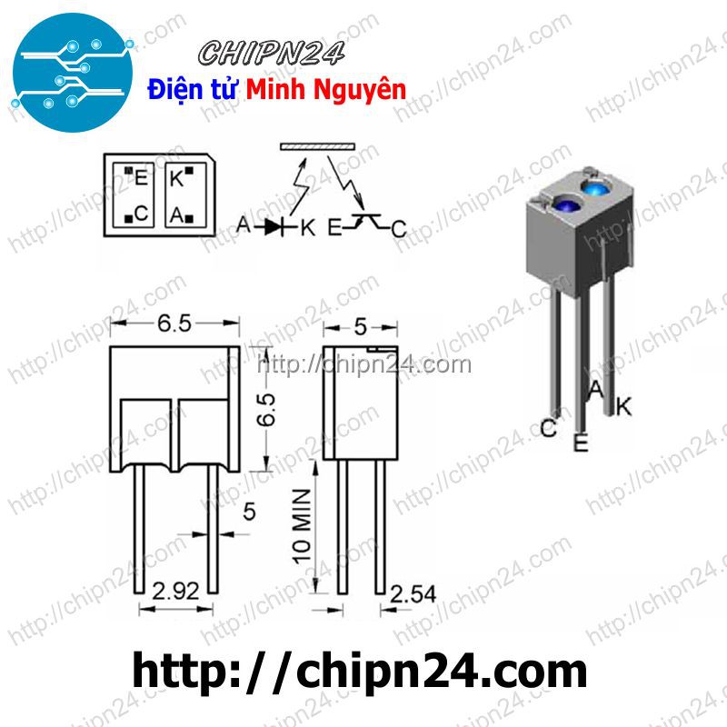 [1 CÁI] Mắt Thu Phát Hồng Ngoại ITR20001