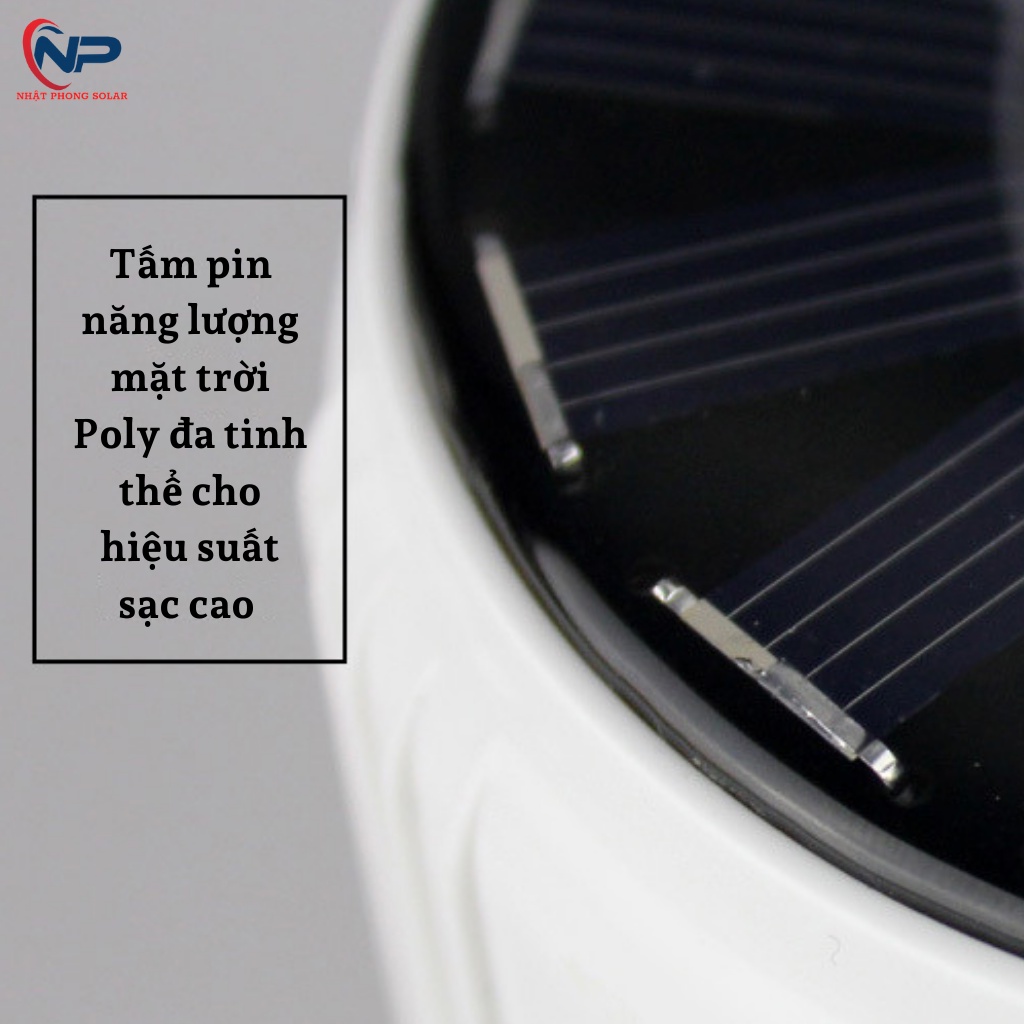 Đèn năng lượng mặt trời, đèn BULD SL-24 tích điện ,SHOPNHATPHONG, công suất 100W,cảm biến ánh sáng, có điều khiể IP65