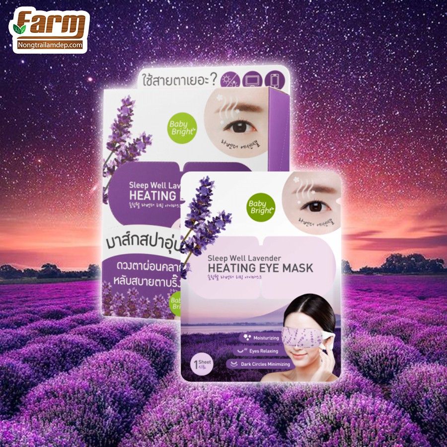 Mặt Nạ Tạo Nhiệt Giảm Quầng Thâm Và Bọng Mắt Baby Bright - Mua 2 Tặng 1 | BigBuy360 - bigbuy360.vn