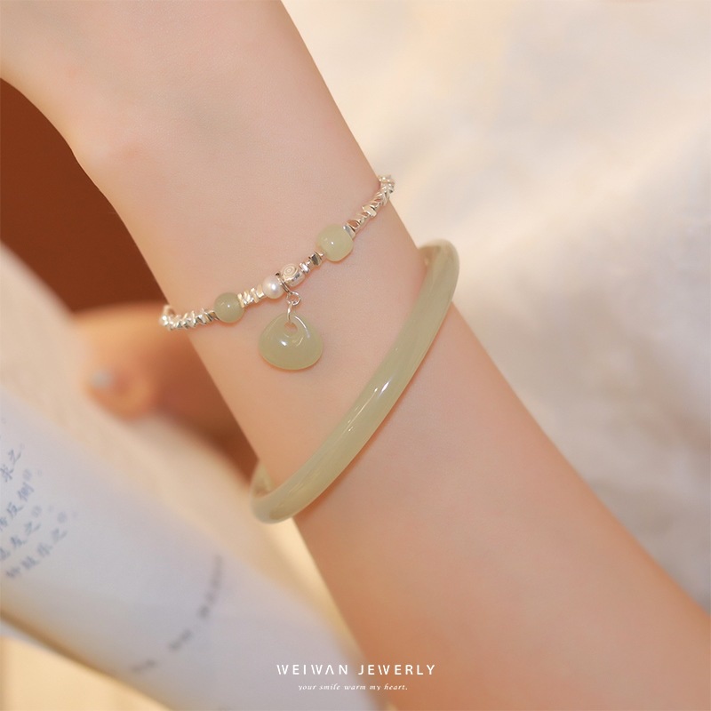 [Hàng Mới Về] Vòng Tay Trang Sức Mặt Túi Tiền Đính Hạt Kiểu Cách Mùa Hè Cho Nữ