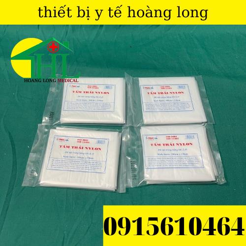 com bo 10 Tấm trải Nylon Phúc Hà dùng trong y tế, thẩm mỹ