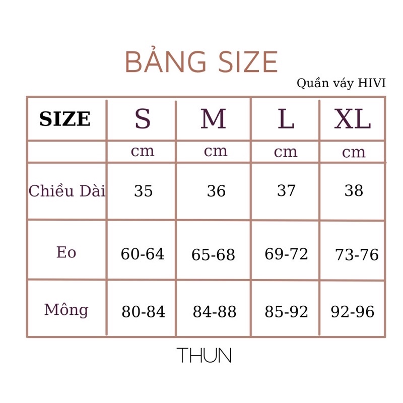 Quần Váy Siêu Hack Chân