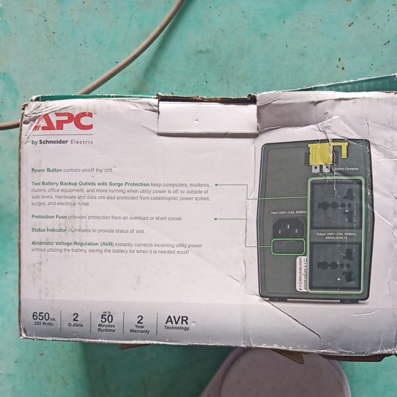 bộ lưu điện apc 650