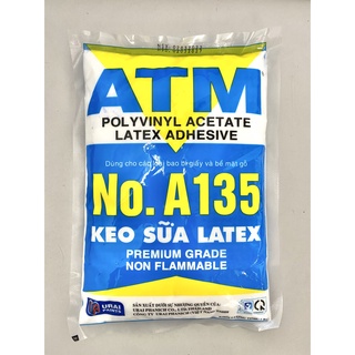 Keo sữa latex a135 atm, keo dán gỗ, dán bao bì