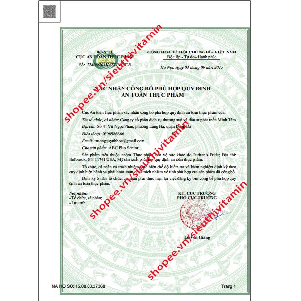 [CHÍNH HÃNG] Dinh dưỡng cho người cao tuổi vitamin và khoáng chất tổng hợp ABC Plus Senior Multivitamin Puritan’s Pride | BigBuy360 - bigbuy360.vn